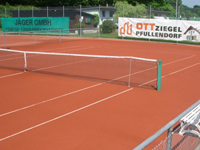 CourtFix Ergebnis 15 Minuten nach Bewässerung